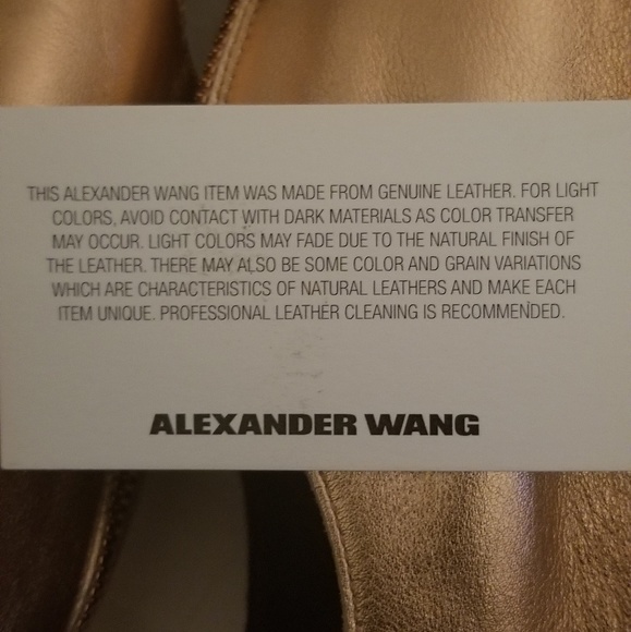 ALEXANDER WANG Devon ROSE GOLD SHOES---SOLD..... SOLD...... SOLD...... SOLD.... - Picture 8 of 8